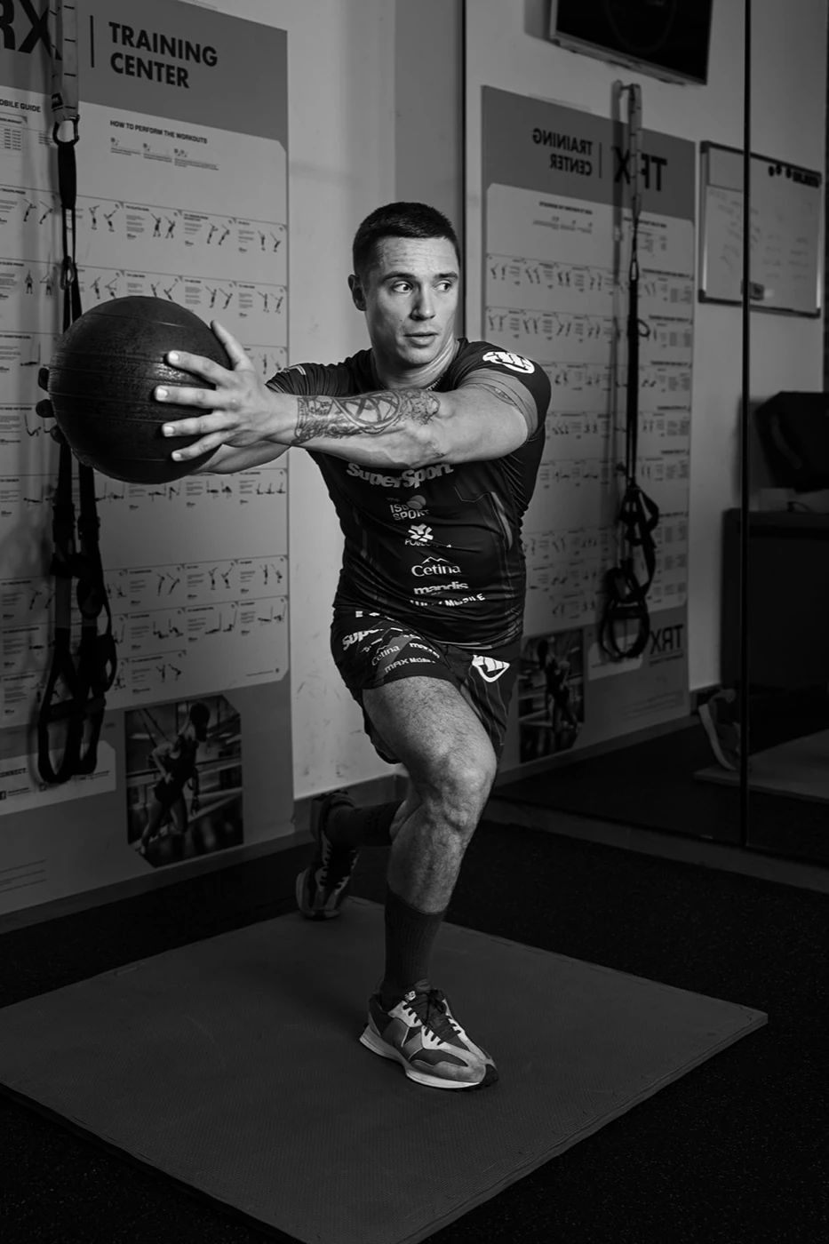Medicine ball power throw