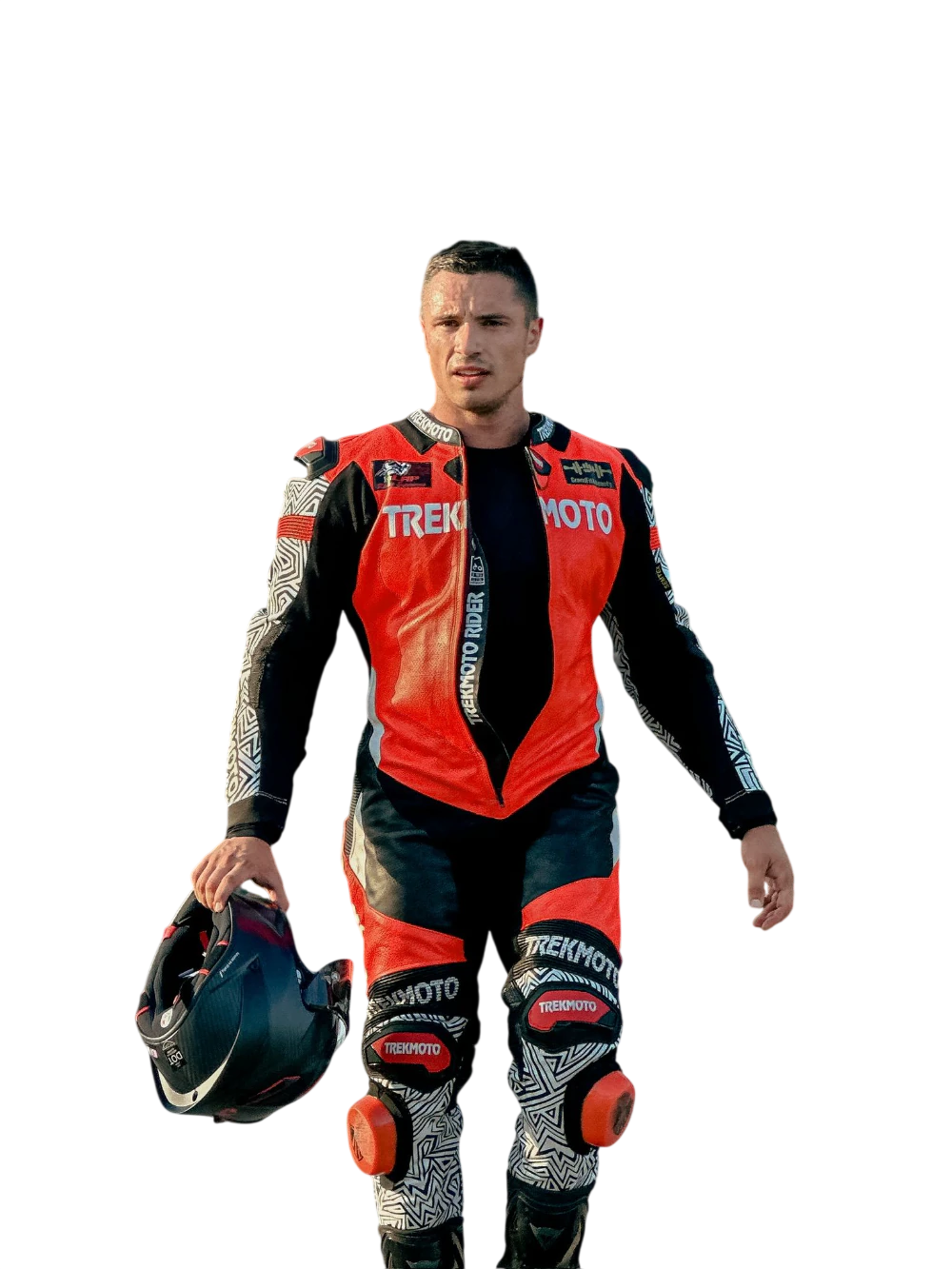 Antonio Jakobušić in racing gear